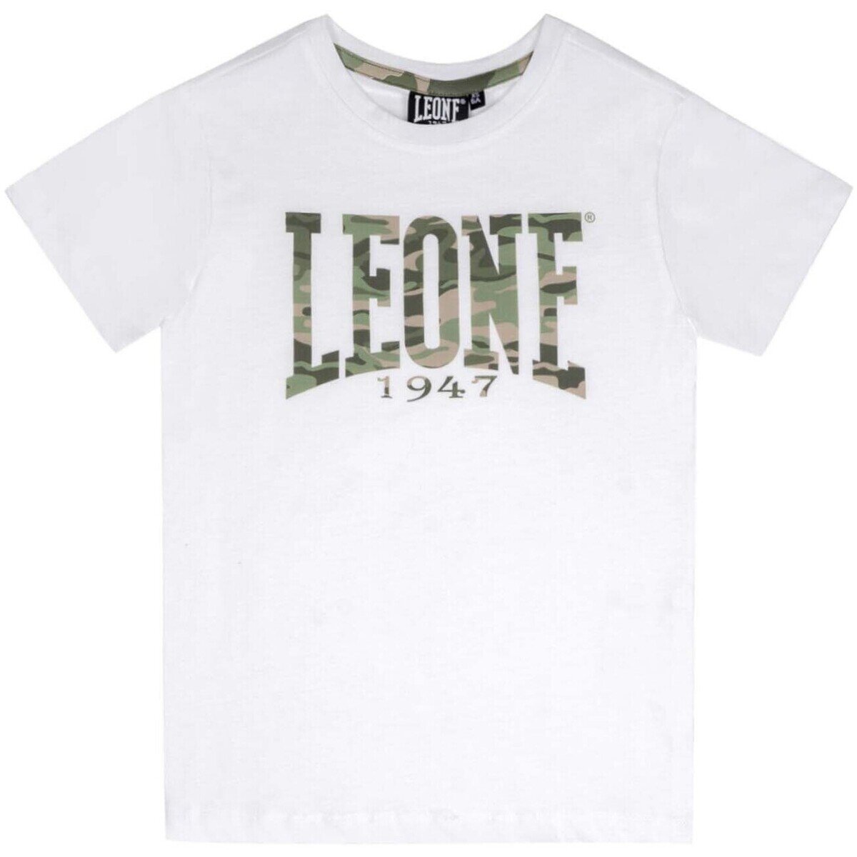 Leone 1947 Îmbracaminte Boy Short Sleeves Camouflage