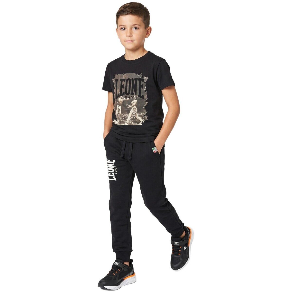 Leone 1947 Îmbracaminte Boy Short Sleeves Gold 1947