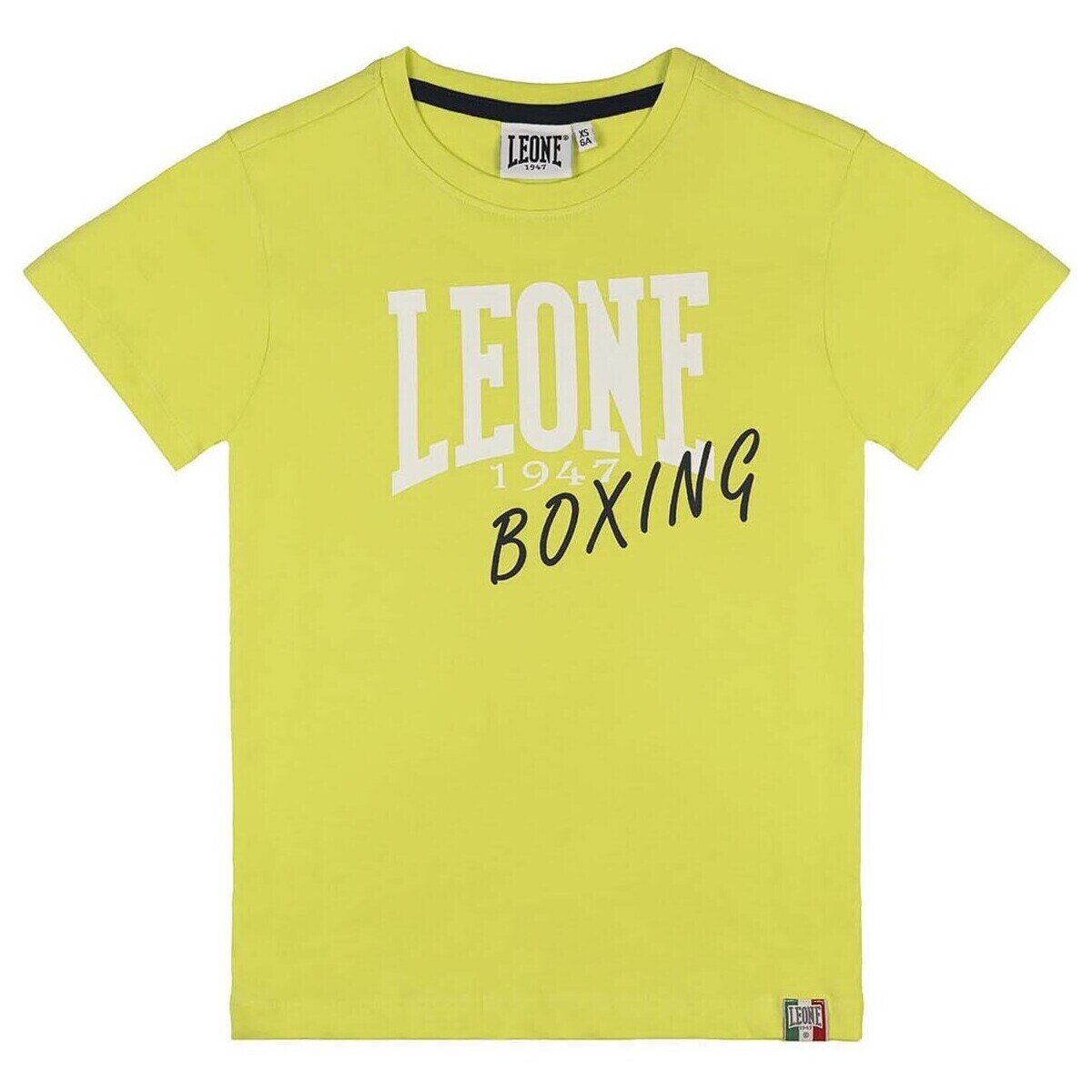 Leone 1947 Îmbracaminte Boy T-Shirt Short Sleeves Denim e