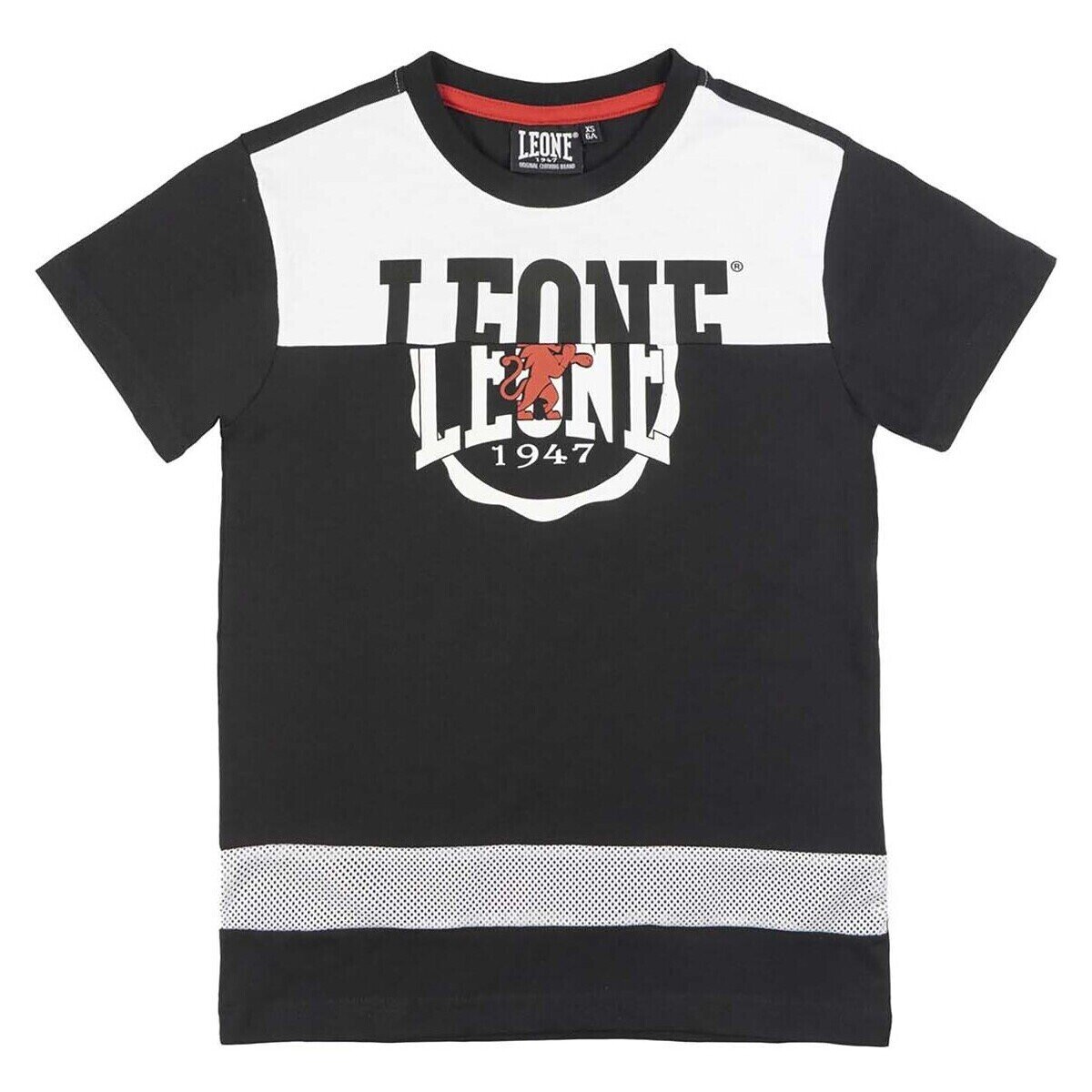 Leone 1947 Îmbracaminte Boy T-Shirt Short Sleeves Mesh