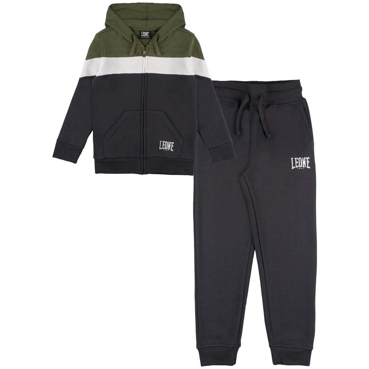 Leone 1947 Îmbracaminte Boy Tracksuits Full Zip Color Block