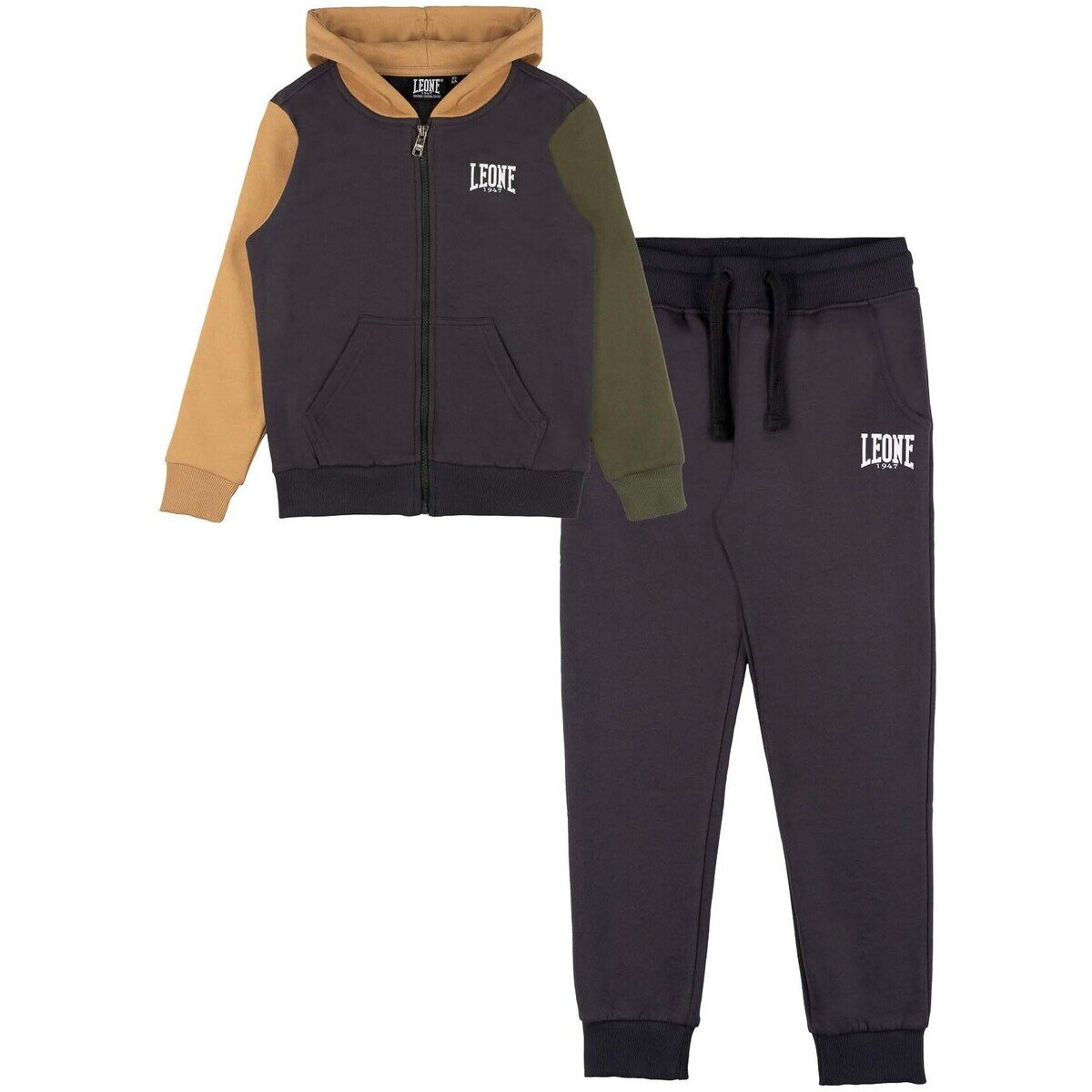 Leone 1947 Îmbracaminte Boy Tracksuits Full Zip Color Block