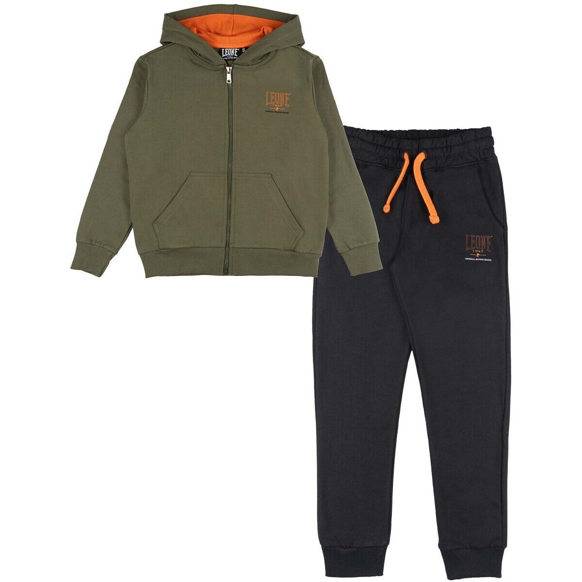Leone 1947 Îmbracaminte Boy Tracksuits Full Zip Neon