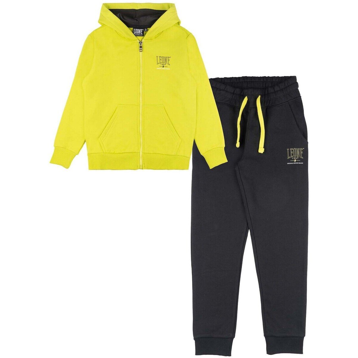 Leone 1947 Îmbracaminte Boy Tracksuits Full Zip Neon