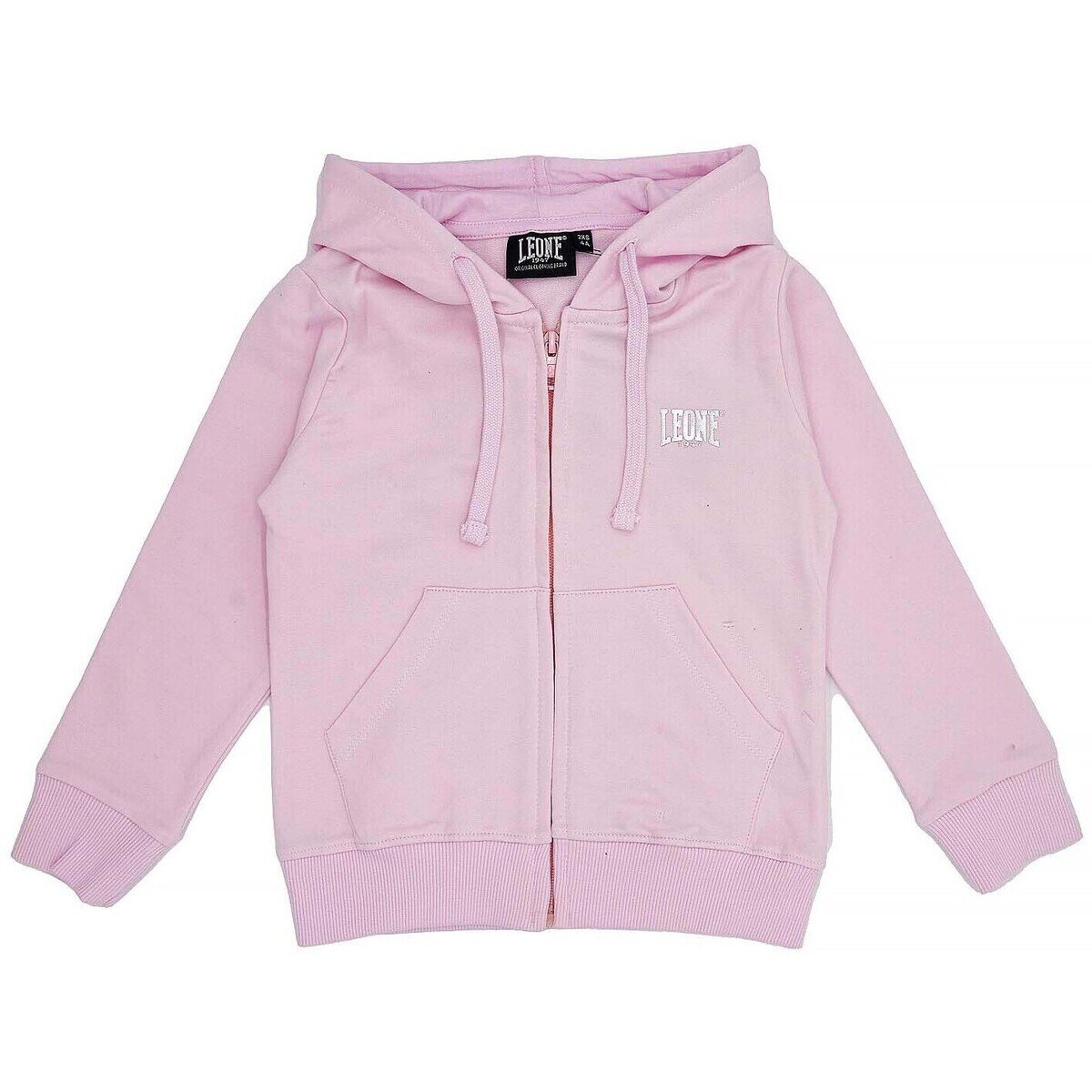 Leone 1947 Îmbracaminte Girl Hoody Full Zip Foil