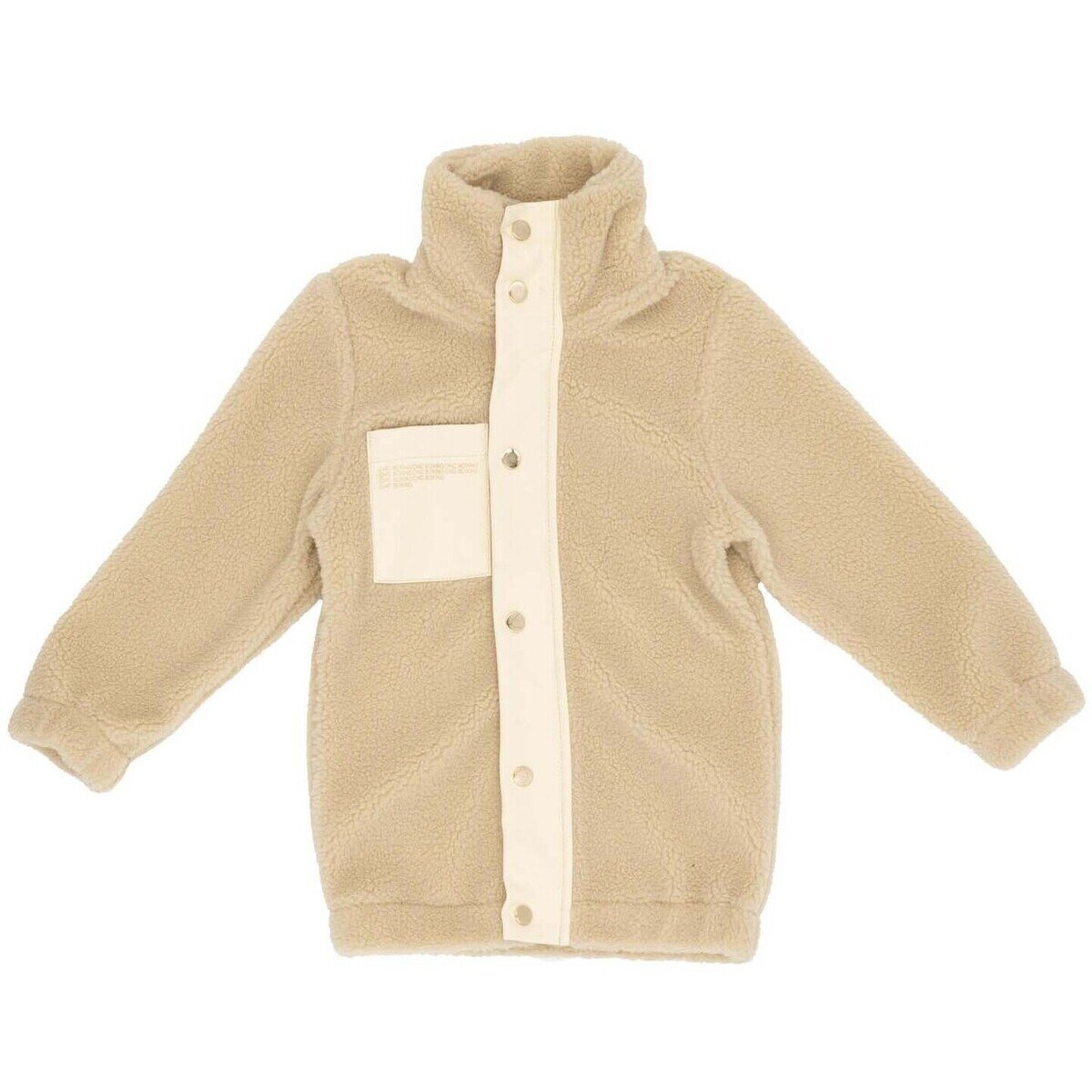 Leone 1947 Îmbracaminte Girl Hoody Jacket Sherpa Chic Girl