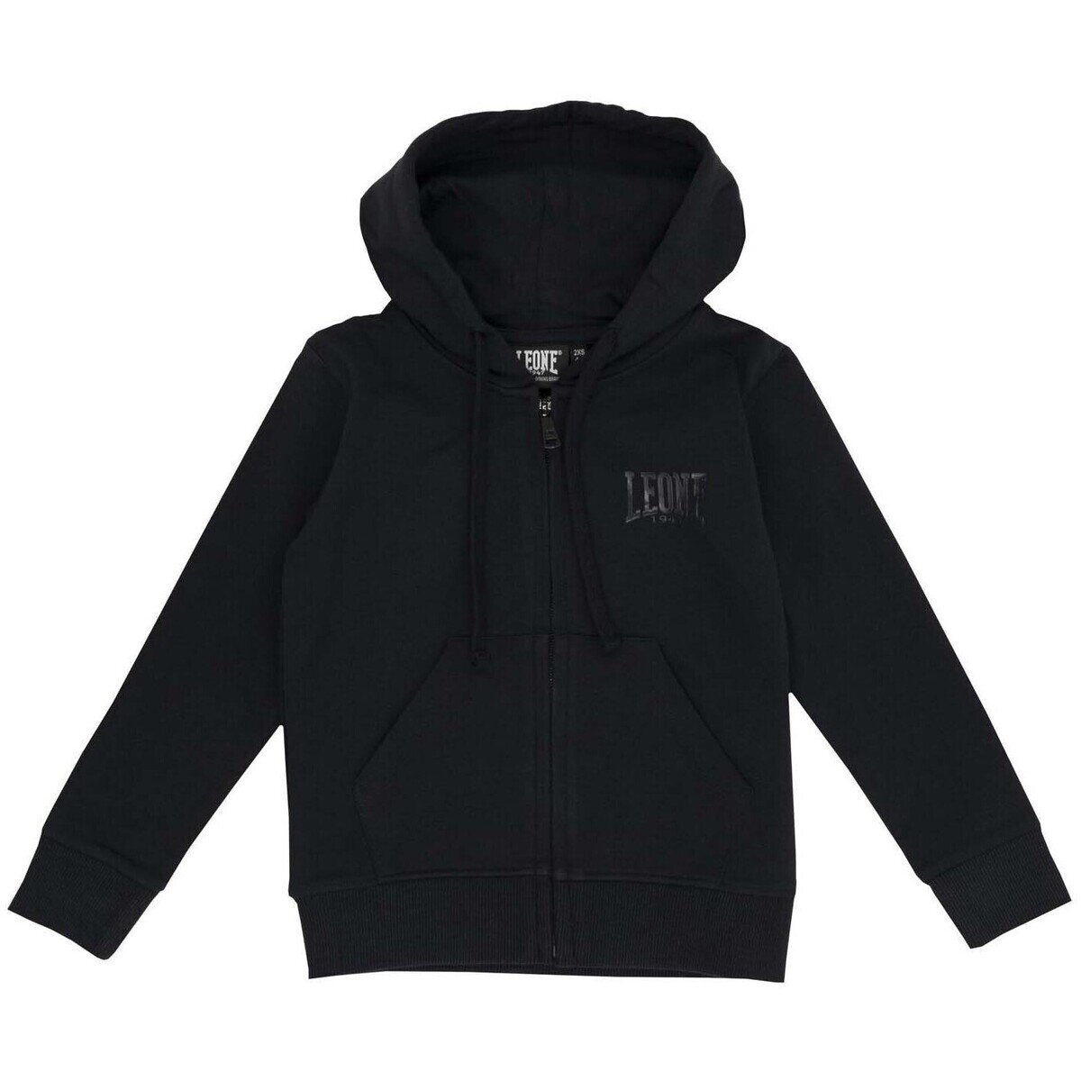 Leone 1947 Îmbracaminte Girl Hoody Sweatshirt Black Girl