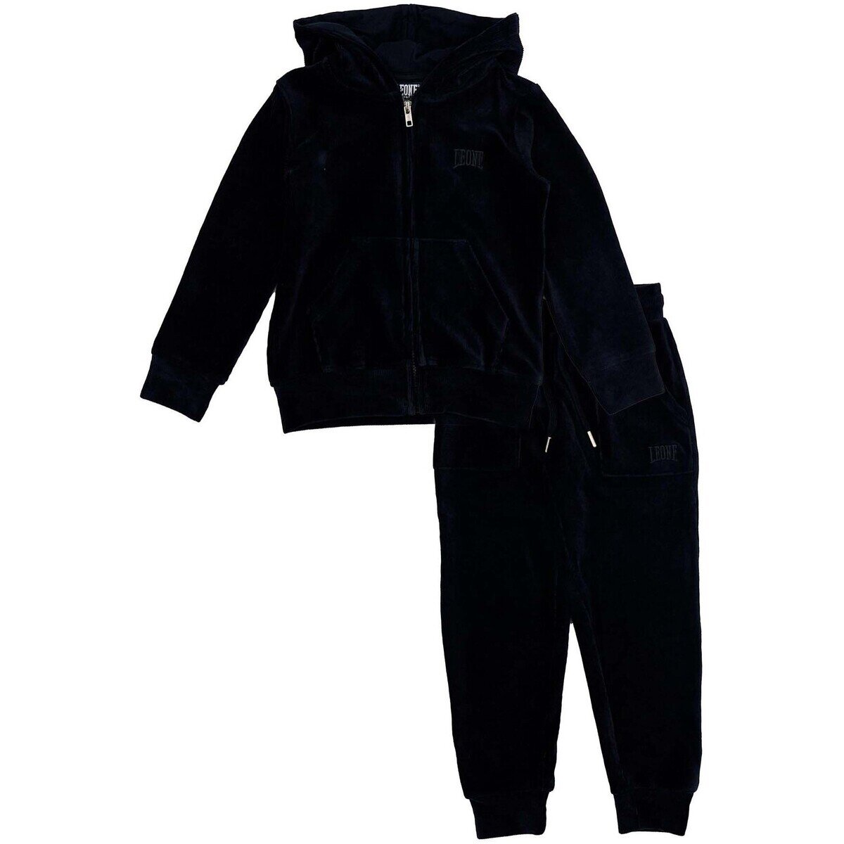 Leone 1947 Îmbracaminte Girl Hoody Tracksuit Full Zip Pink Girl
