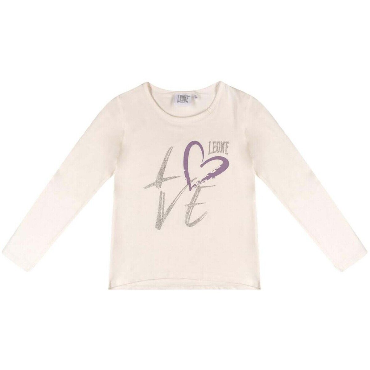 Leone 1947 Îmbracaminte Girl Long Sleeves Love