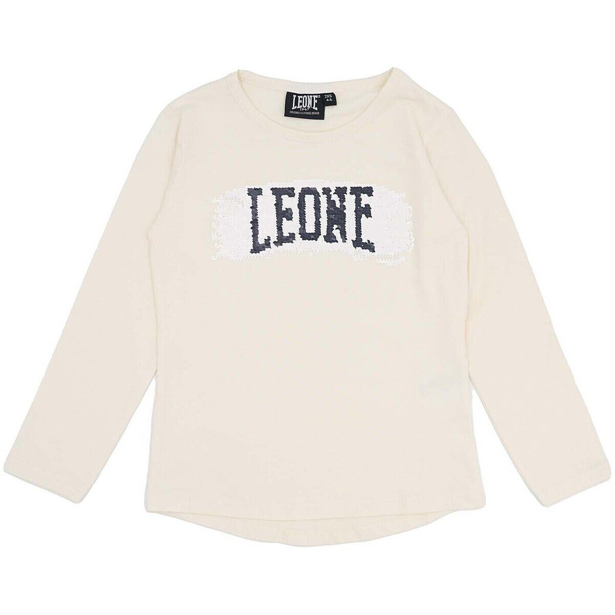 Leone 1947 Îmbracaminte Girl Long Sleeves Sequins Super Grey