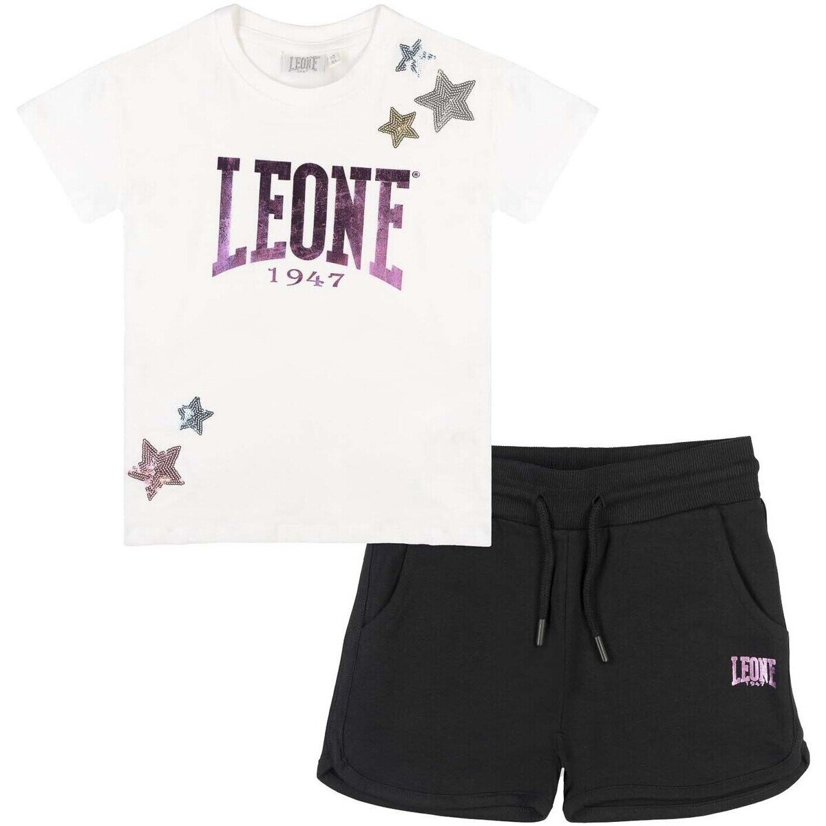 Leone 1947 Îmbracaminte Girl Sets + Short Rainbow