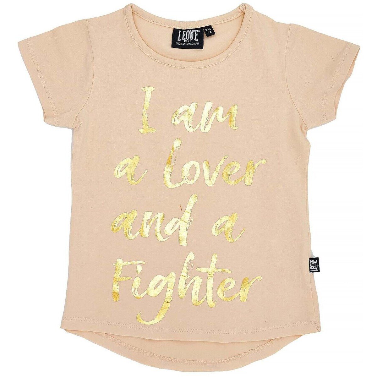 Leone 1947 Îmbracaminte Girl Short Sleeves Chic Gold