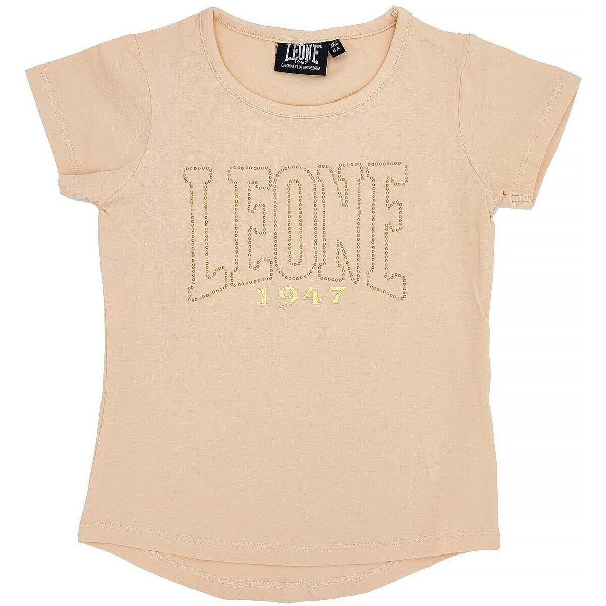 Leone 1947 Îmbracaminte Girl Short Sleeves Chic Gold