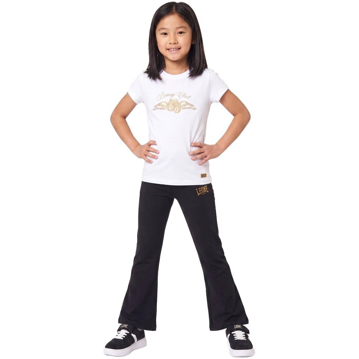 Leone 1947 Îmbracaminte Girl Short Sleeves Gold 1947