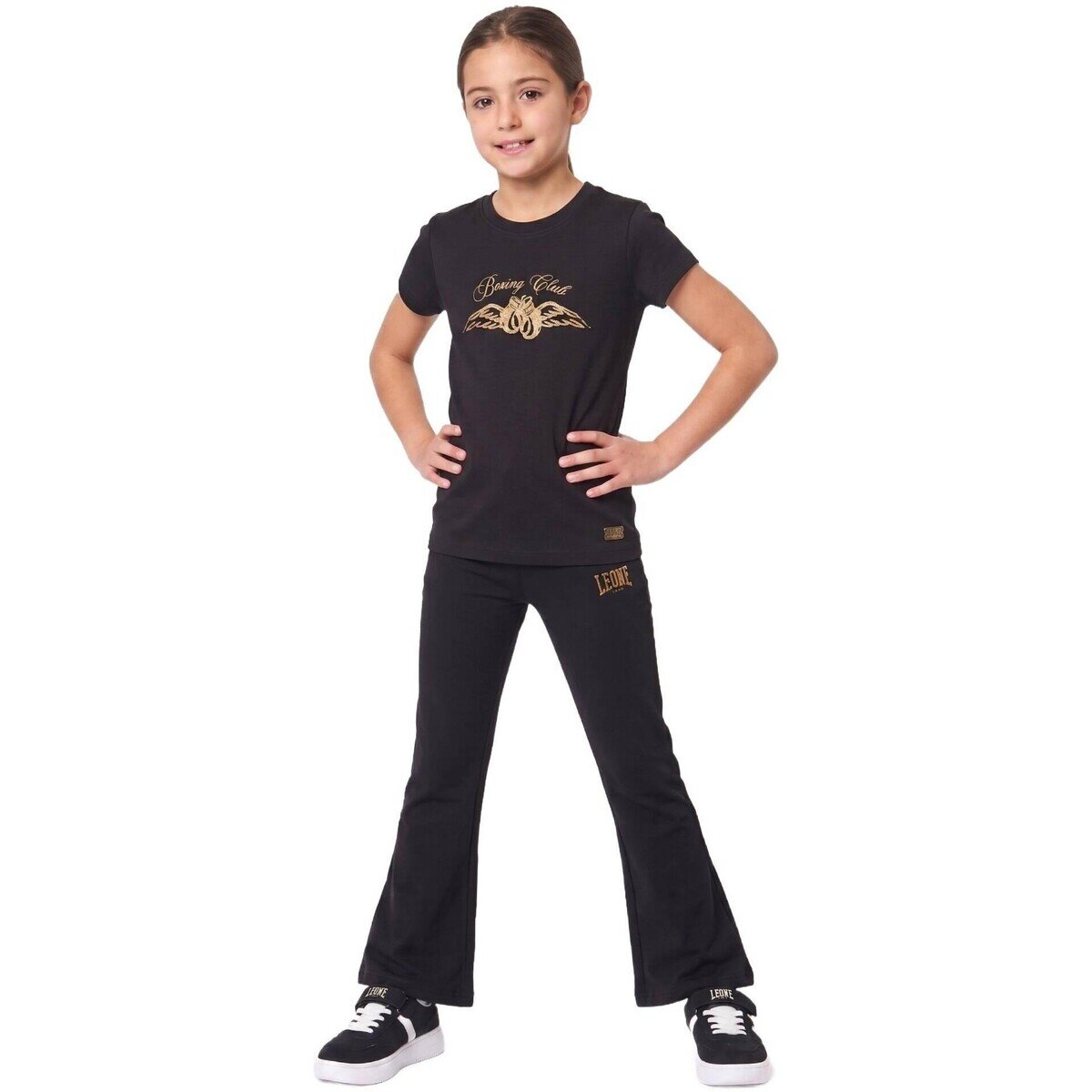 Leone 1947 Îmbracaminte Girl Short Sleeves Gold 1947