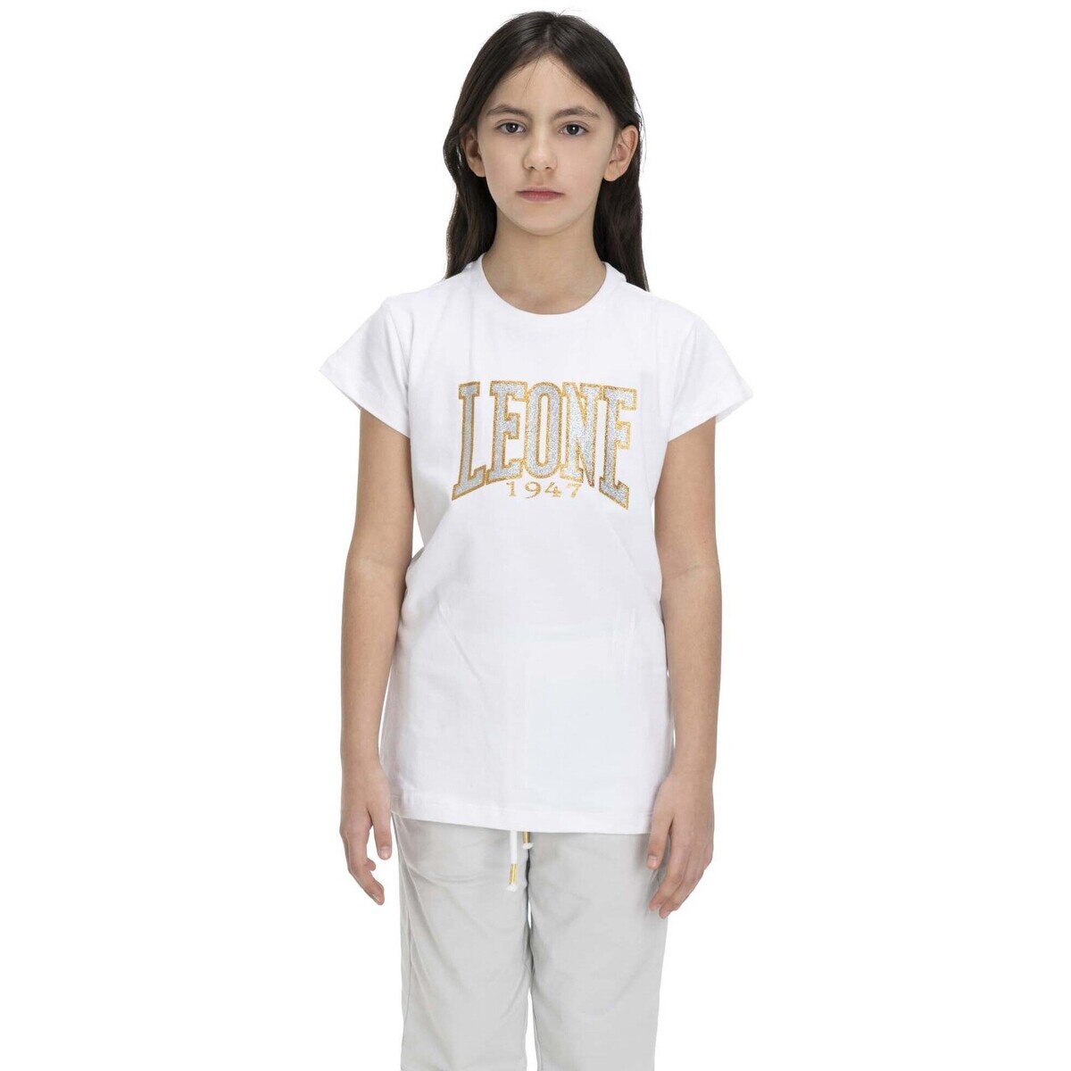 Leone 1947 Îmbracaminte Girl Short Sleeves Shiny