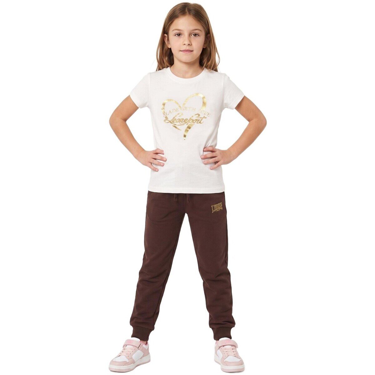 Leone 1947 Îmbracaminte Girl Short Sleeves Shiny