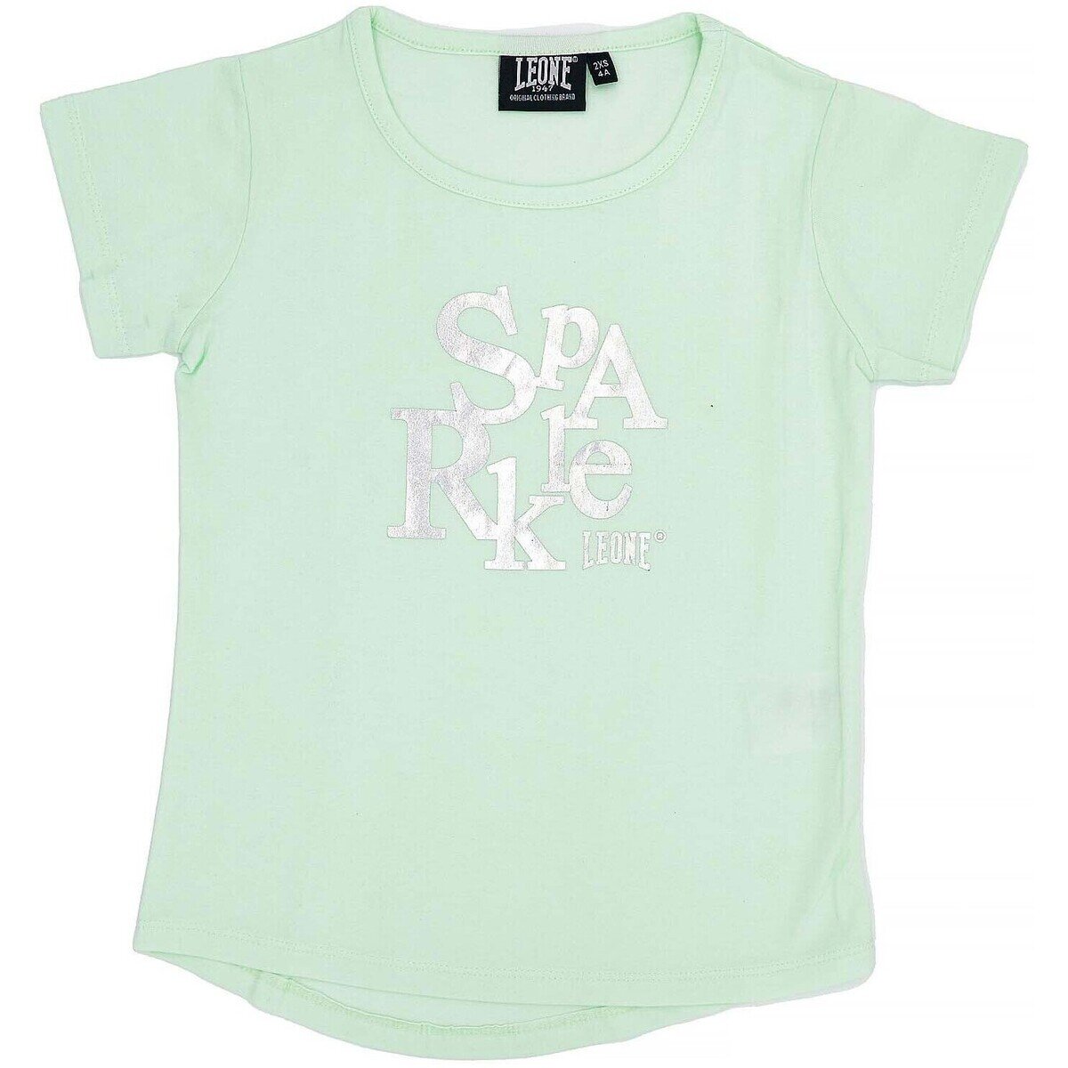 Leone 1947 Îmbracaminte Girl T-Shirt Short Sleeves Sparkly