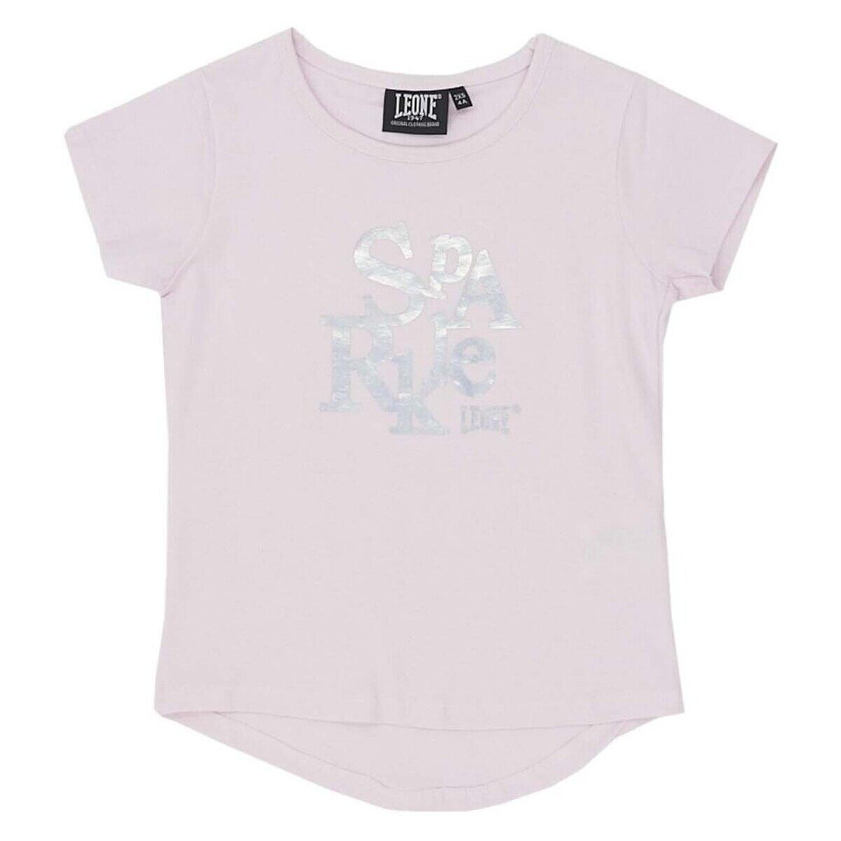 Leone 1947 Îmbracaminte Girl T-Shirt Short Sleeves Sparkly
