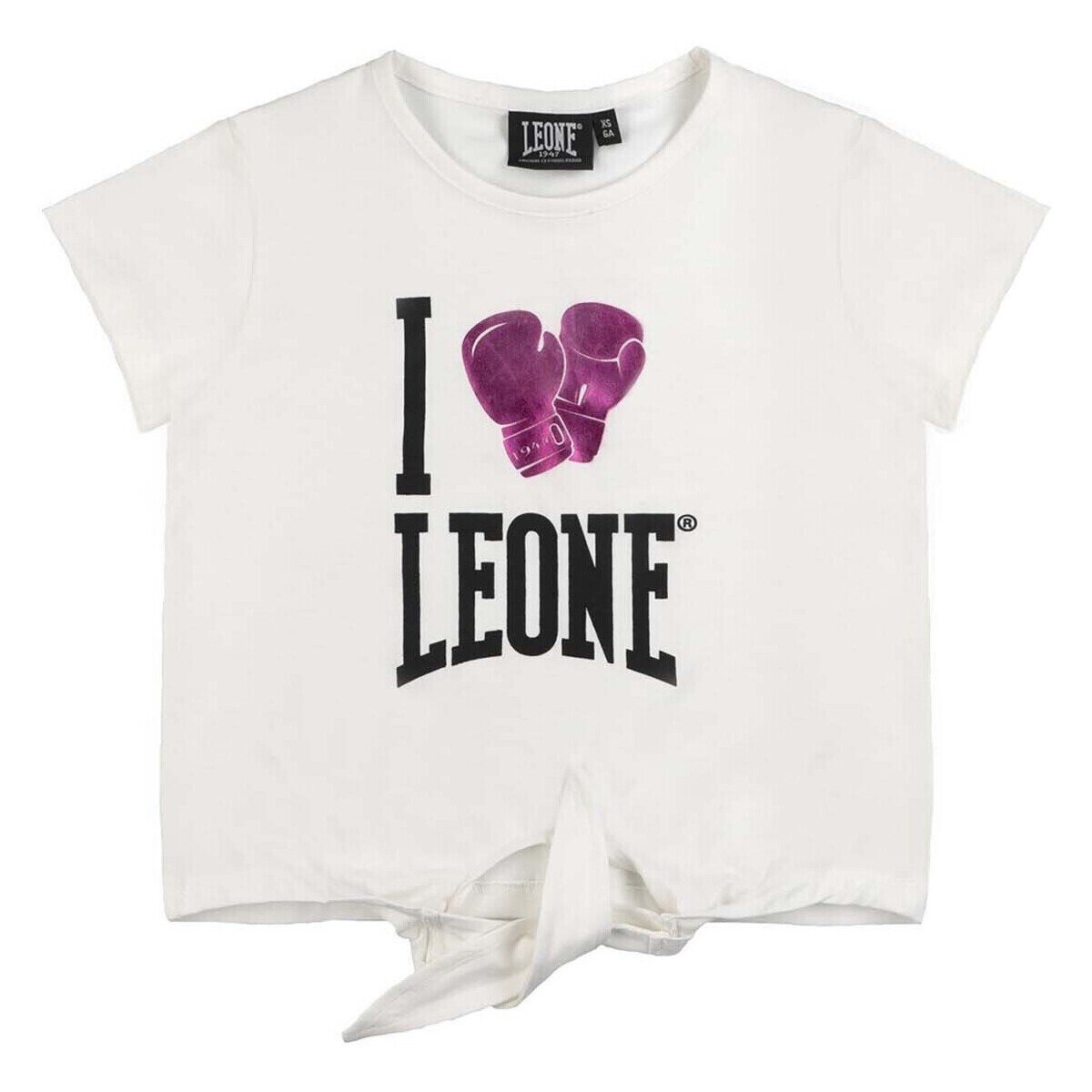 Leone 1947 Îmbracaminte Girl T-Shirt Short Sleeves The Light