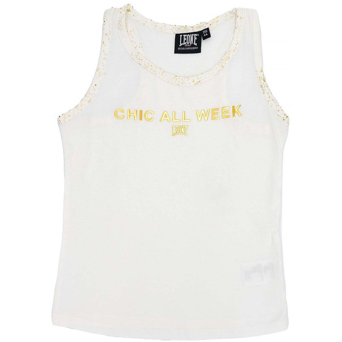 Leone 1947 Îmbracaminte Girl Tank Chic Gold