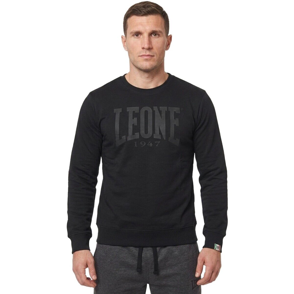 Leone 1947 Îmbracaminte Man Crewneck Big Logo