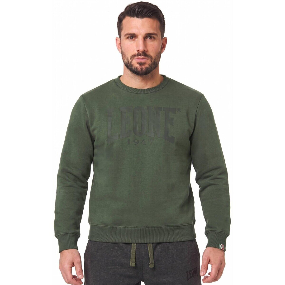 Leone 1947 Îmbracaminte Man Crewneck Big Logo