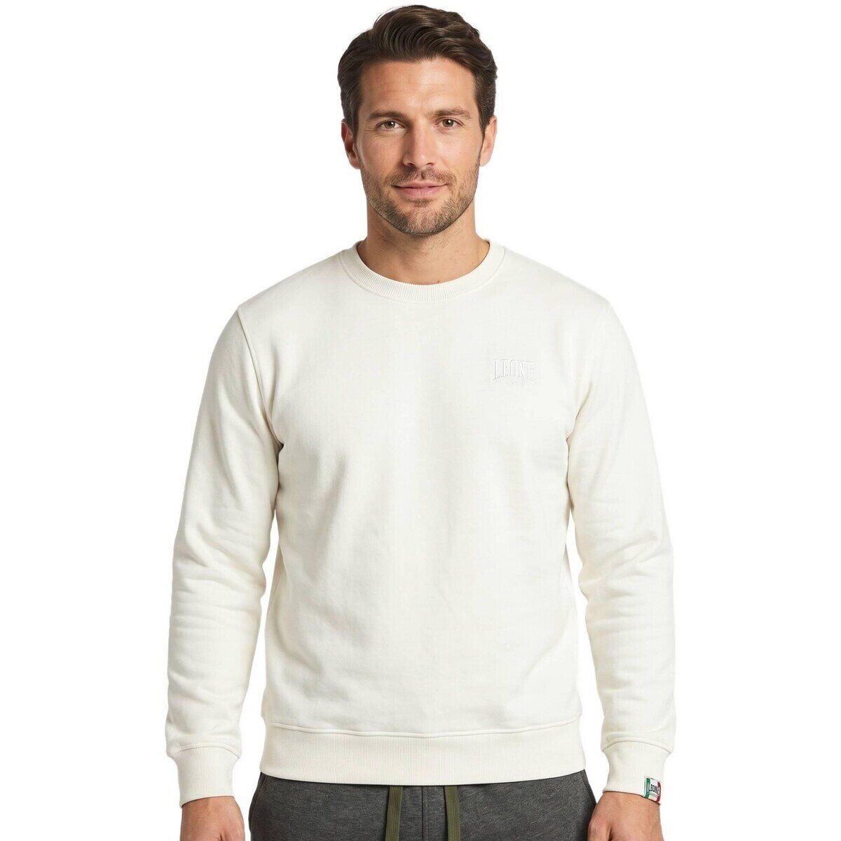 Leone 1947 Îmbracaminte Man Crewneck Small Logo