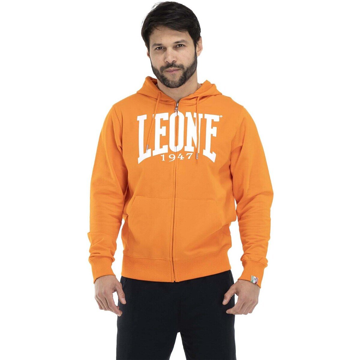 Leone 1947 Îmbracaminte Man Fleece Hoody Zipped