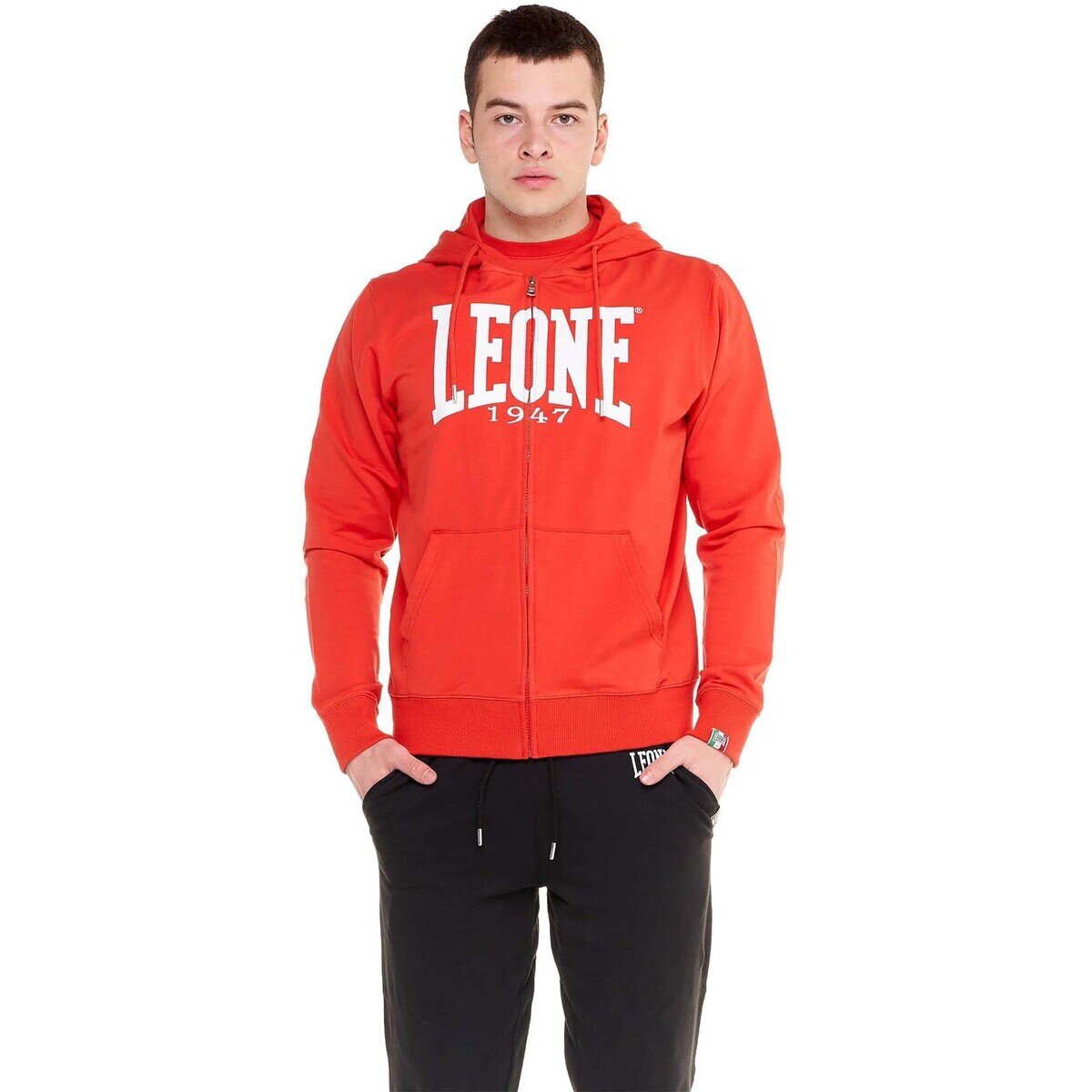 Leone 1947 Îmbracaminte Man Fleece Hoody Zipped
