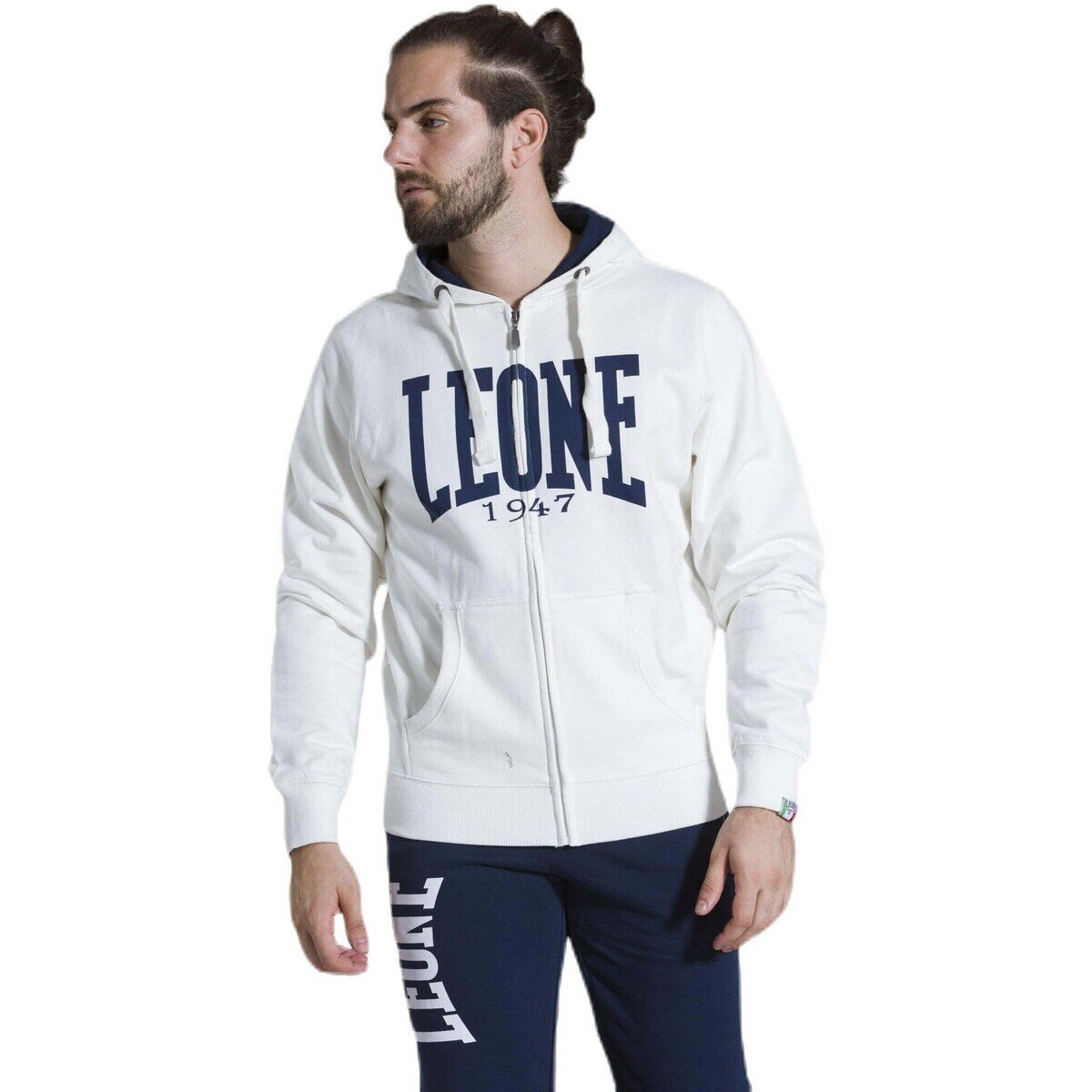 Leone 1947 Îmbracaminte Man Fleece Hoody Zipped