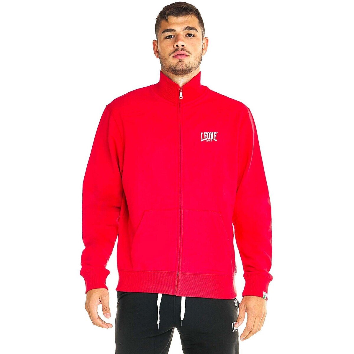 Leone 1947 Îmbracaminte Man Full Zip Basic Small Logo