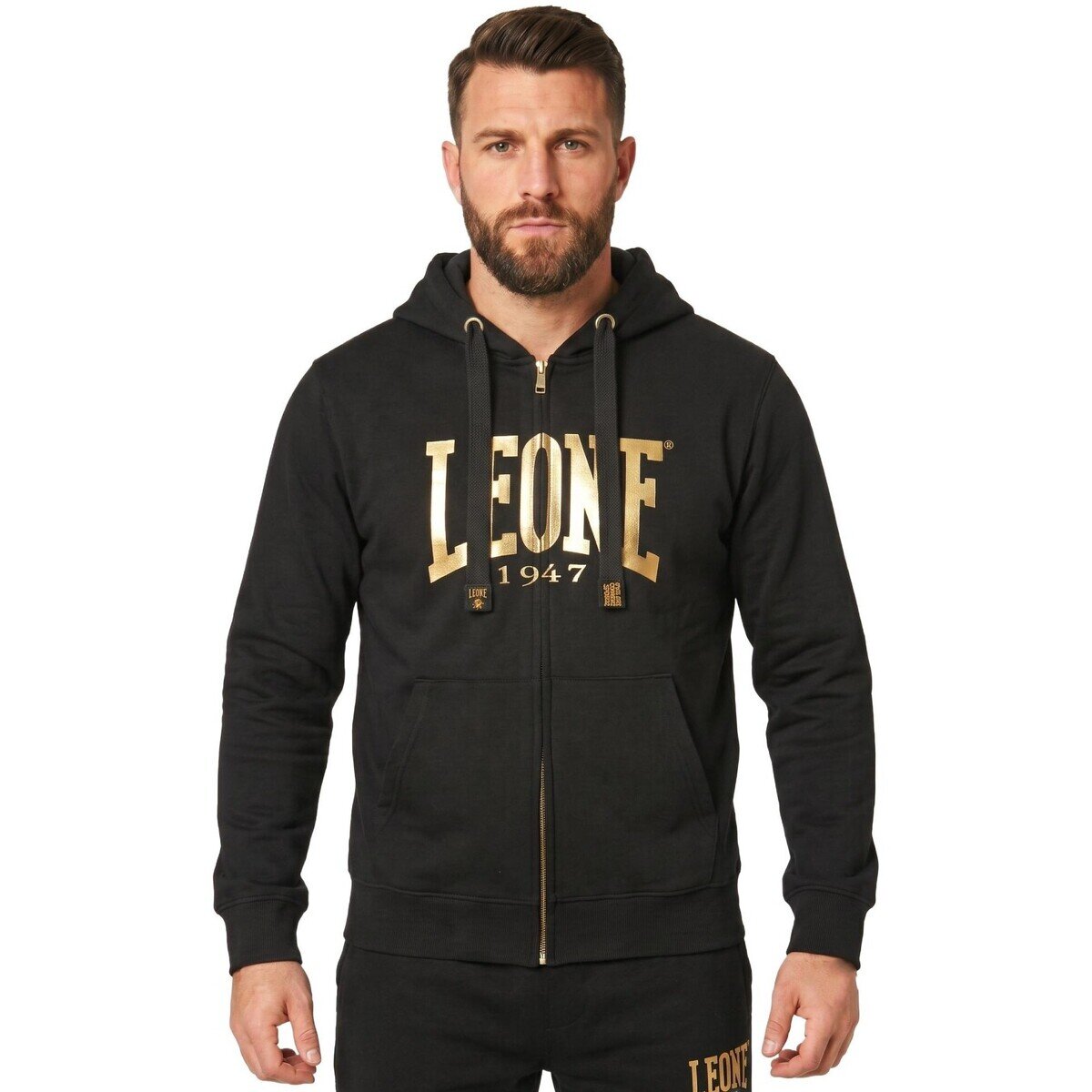 Leone 1947 Îmbracaminte Man Full Zip History Gold