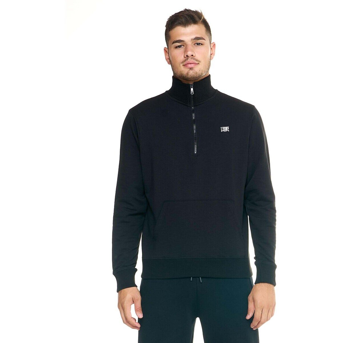 Leone 1947 Îmbracaminte Man High Collar Basic Small Logo