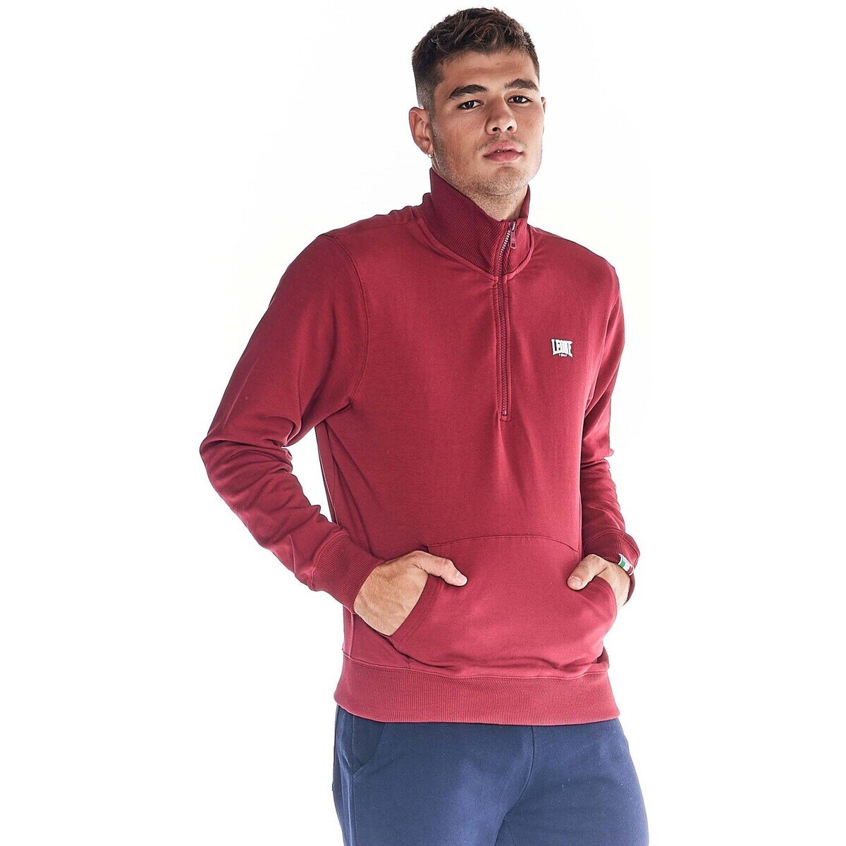 Leone 1947 Îmbracaminte Man High Collar Basic Small Logo