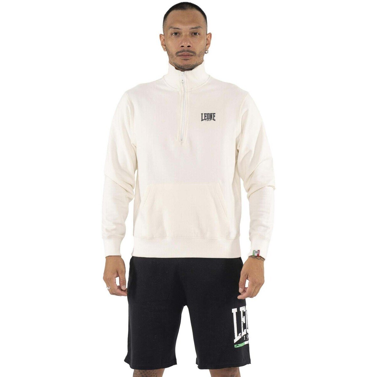 Leone 1947 Îmbracaminte Man High Collar Basic Small Logo