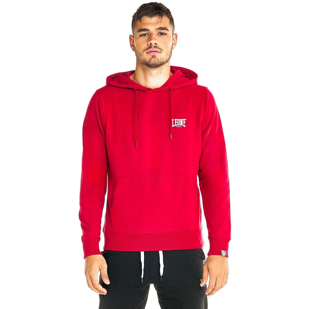 Leone 1947 Îmbracaminte Man Hoody Basic Small Logo