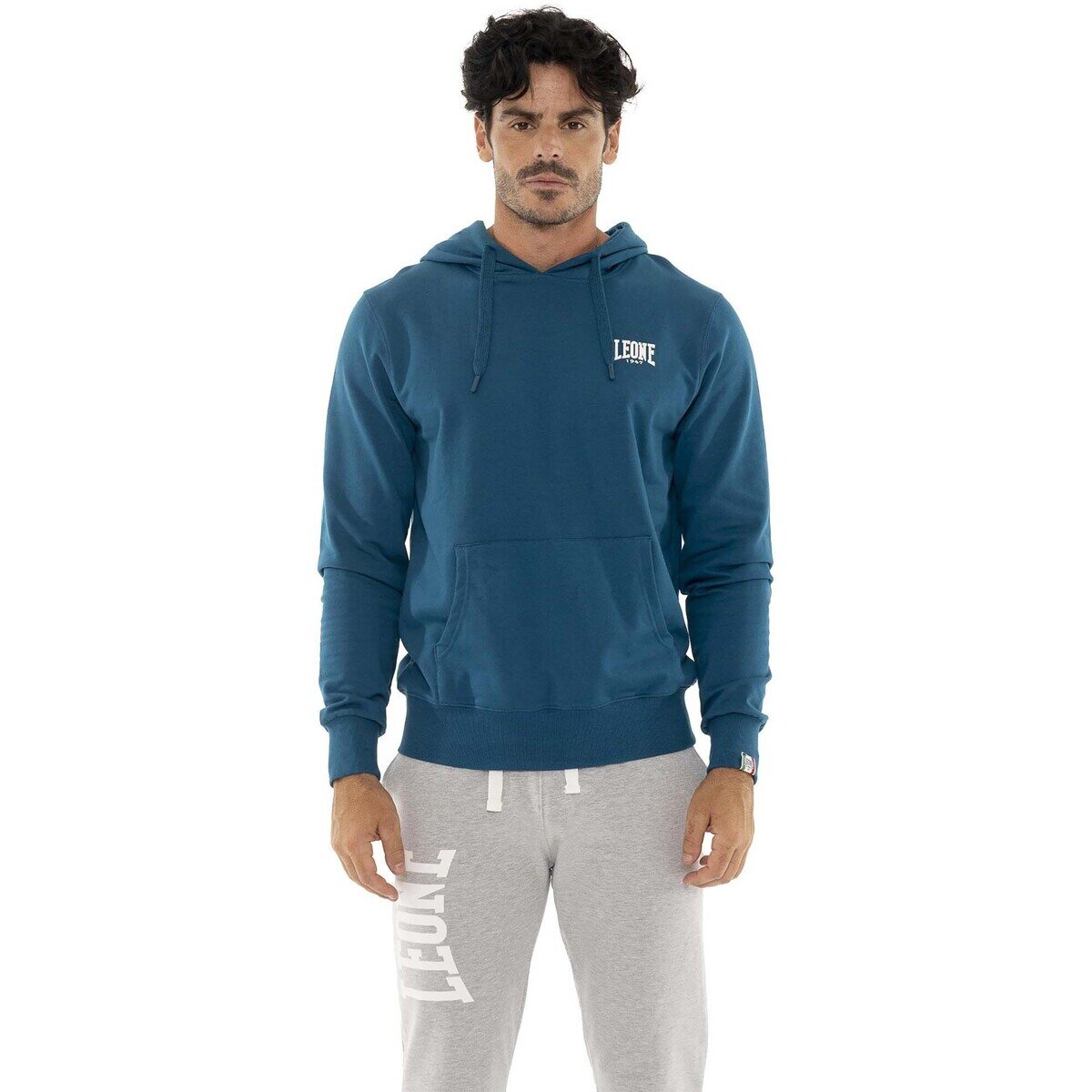 Leone 1947 Îmbracaminte Man Hoody Basic Small Logo