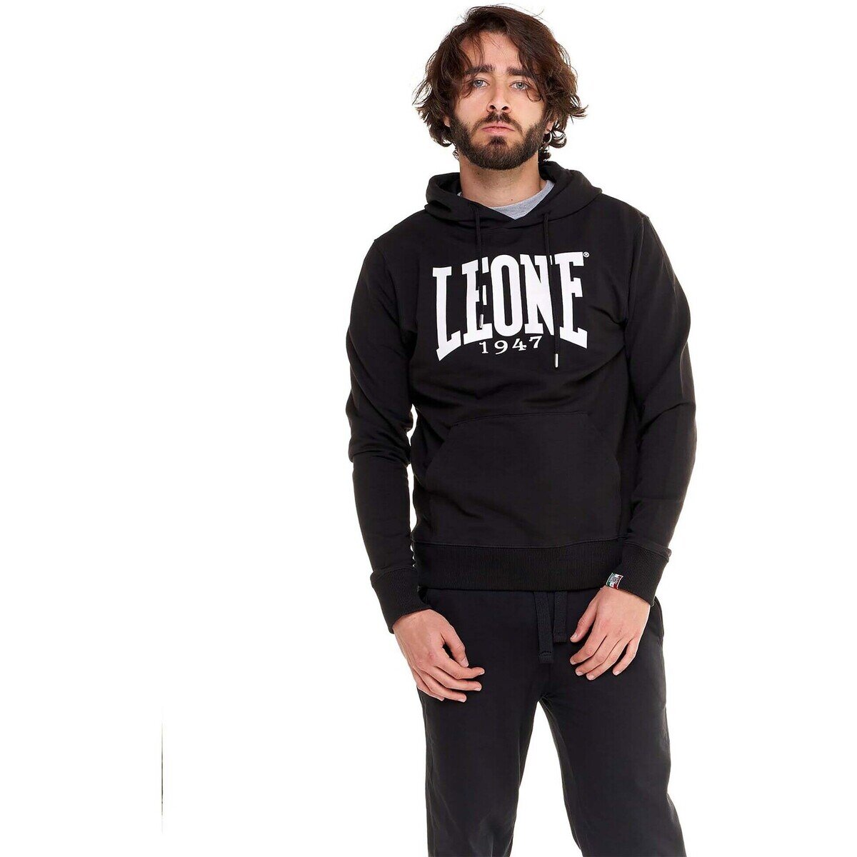 Leone 1947 Îmbracaminte Man Hoody Big Logo