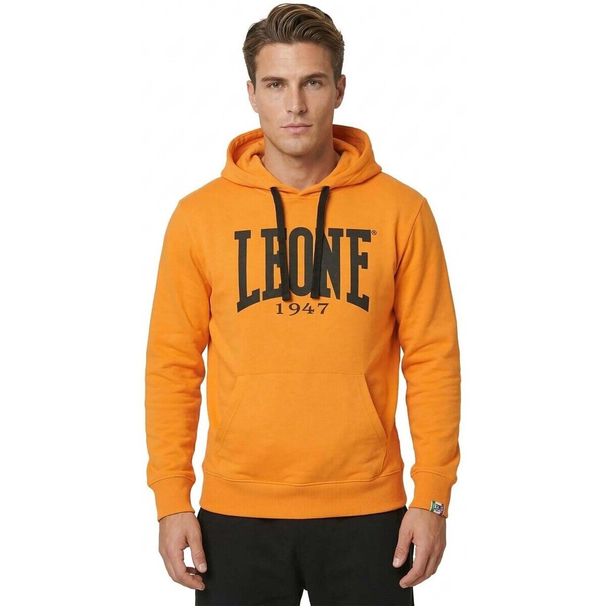 Leone 1947 Îmbracaminte Man Hoody Big Logo