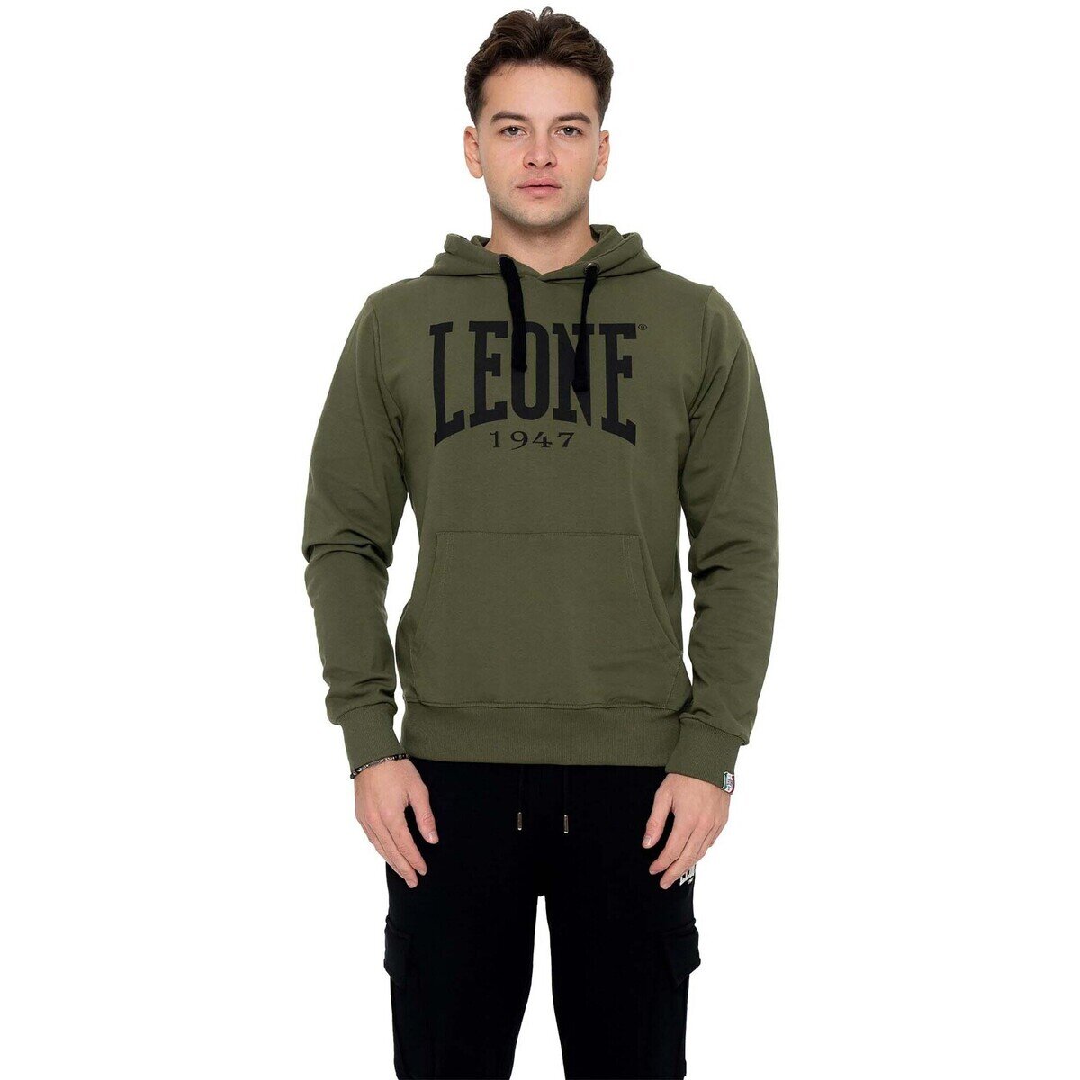 Leone 1947 Îmbracaminte Man Hoody Big Logo