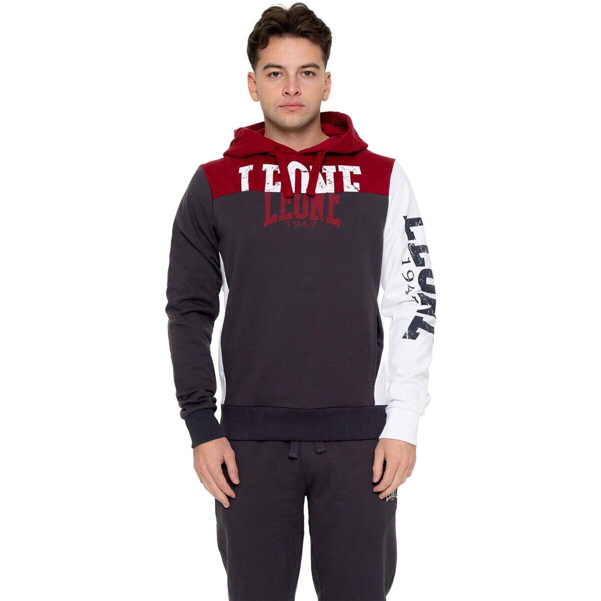 Leone 1947 Îmbracaminte Man Hoody Color Block
