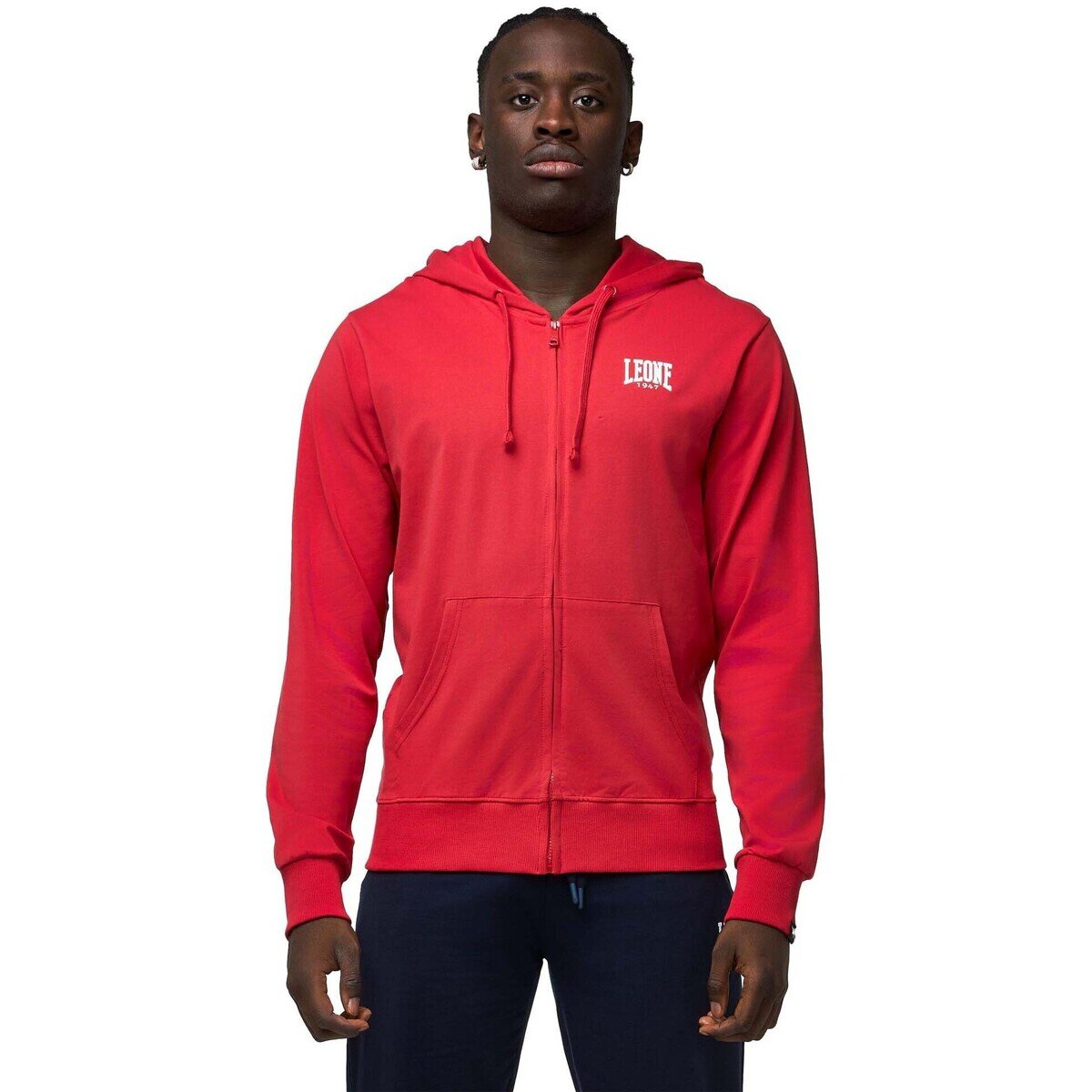 Leone 1947 Îmbracaminte Man Hoody Full Zip Embro