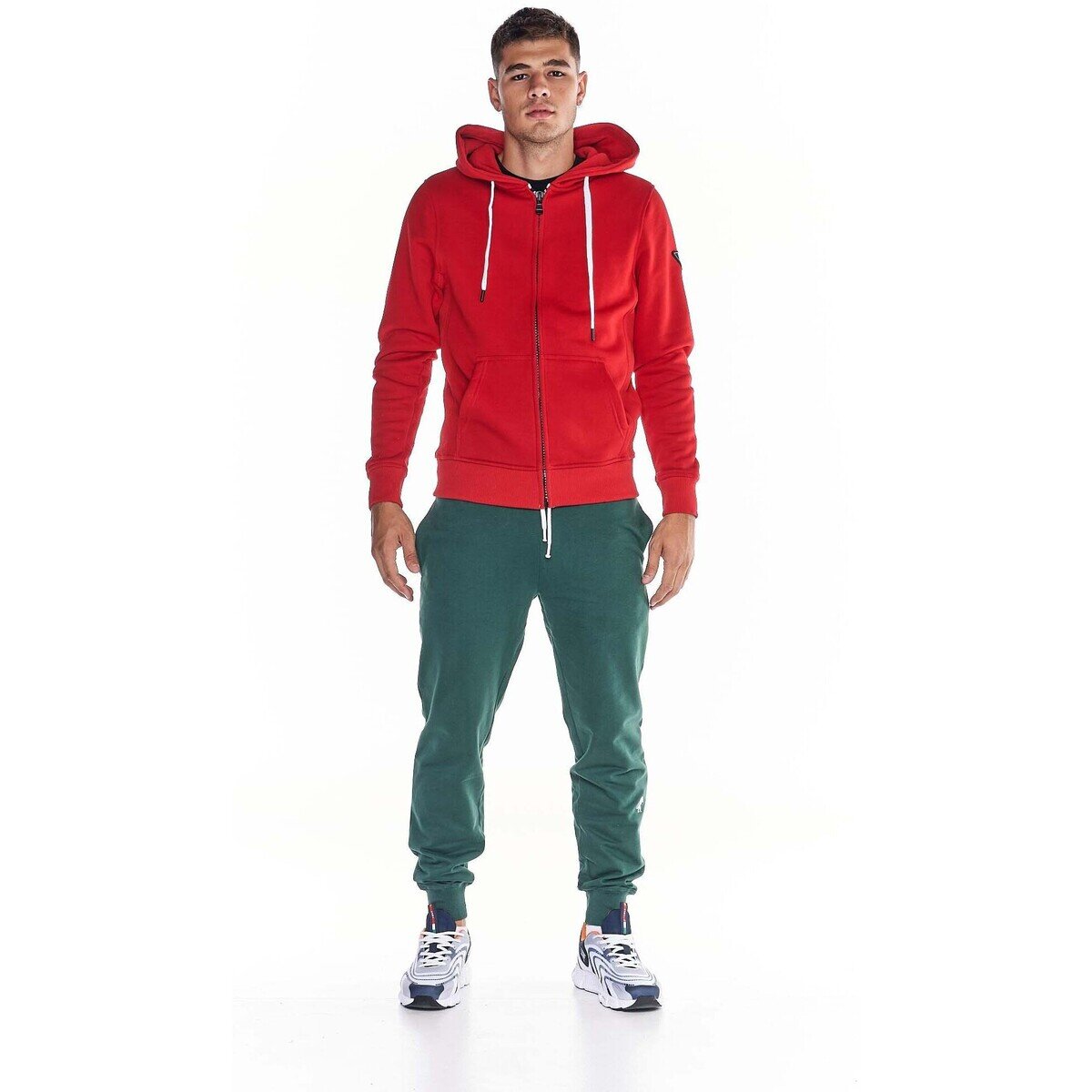 Leone 1947 Îmbracaminte Man Hoody Full Zip Heavy Basic