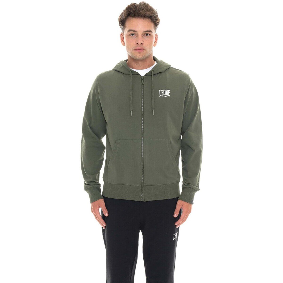 Leone 1947 Îmbracaminte Man Hoody Full Zip Hj
