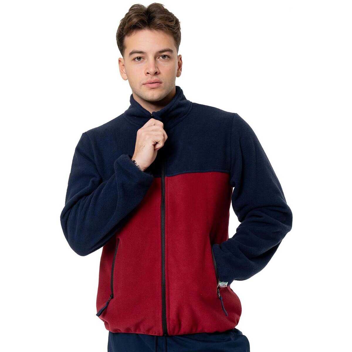 Leone 1947 Îmbracaminte Man Hoody Full Zip Polar