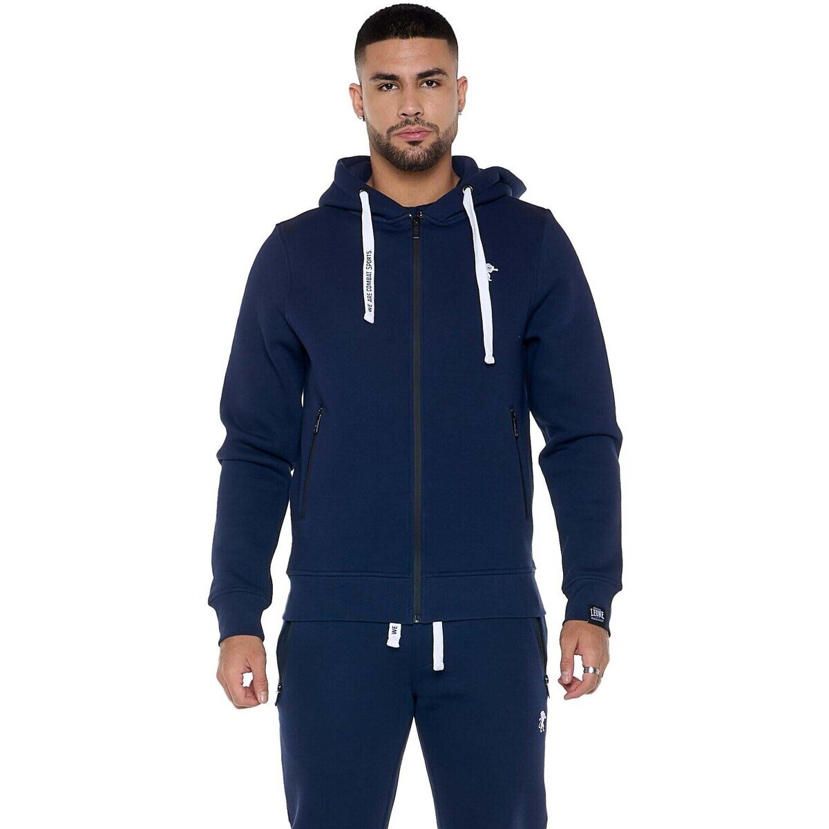 Leone 1947 Îmbracaminte Man Hoody Full Zip Smooth