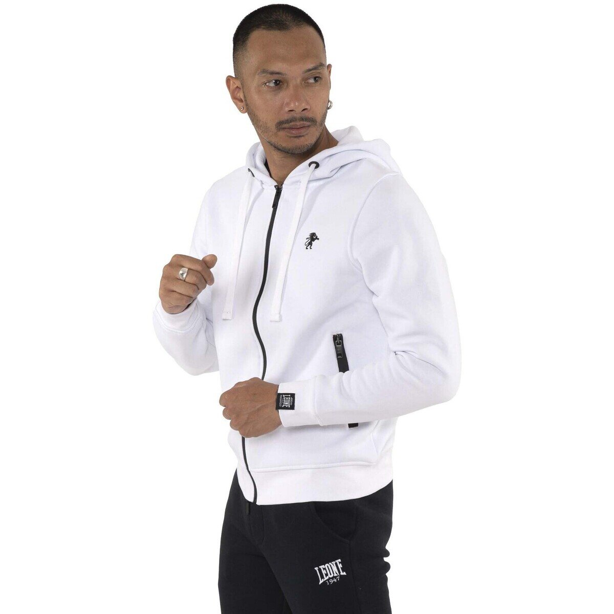 Leone 1947 Îmbracaminte Man Hoody Full Zip Smooth