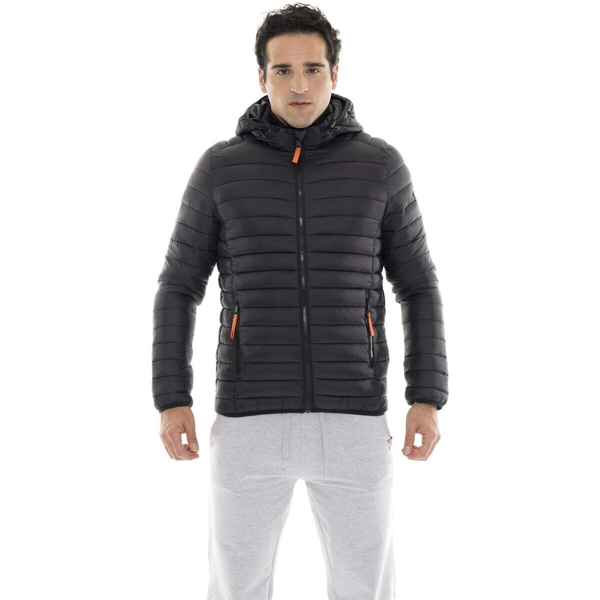 Leone 1947 Îmbracaminte Man Hoody Jacket Basic