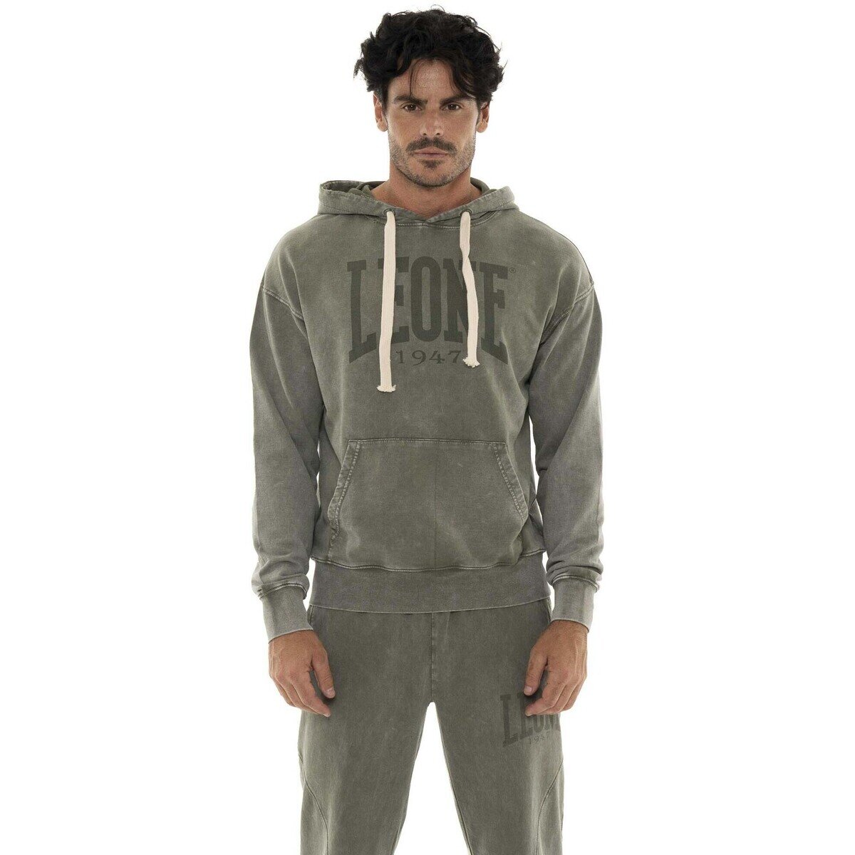 Leone 1947 Îmbracaminte Man Hoody Old Wash